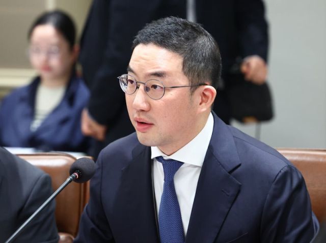 ▲ 구광모 LG그룹 회장이 16일 용산 대통령실에서 열린 한미 관세협상 후속 민관 합동회의에서 발언하고 있다. 연합뉴스