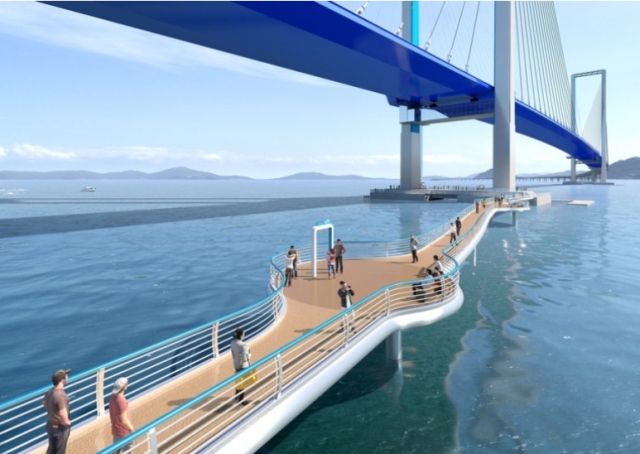 ▲인천 청라하늘대교 조감도. 인천광역시청 제공