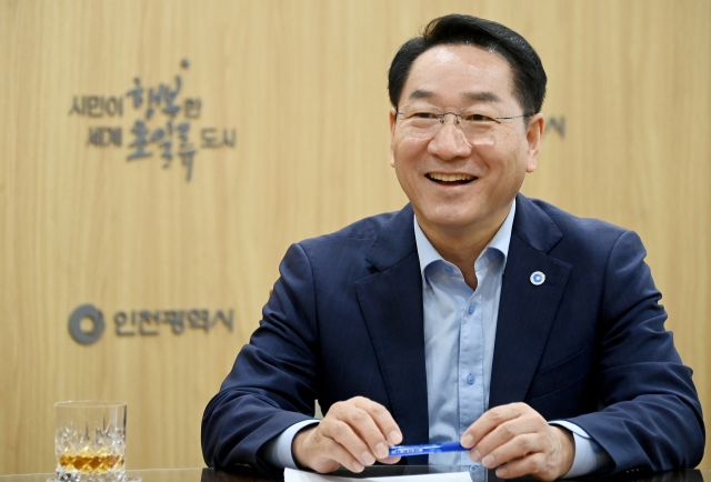 유정복 인천시장. 인천시