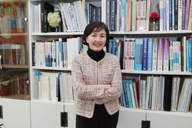 이선희 한국간호대학(과)장 협의회 회장. 가천대학교 제공