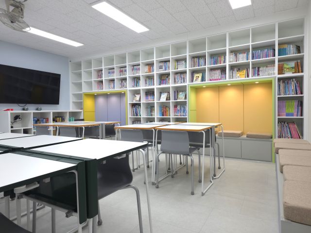 인천도시공사(iH)의 인천지역 노후 지역아동센터에 만든 ‘꿈의 책방’. iH 제공