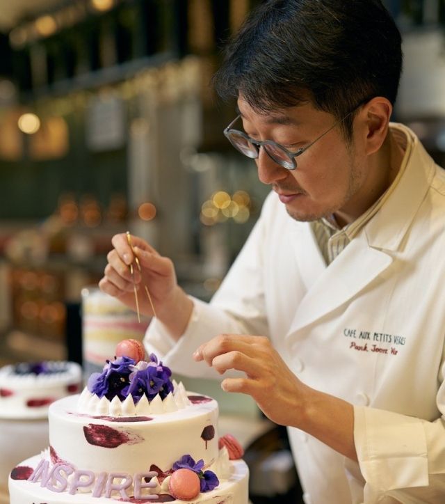 인스파이어가 그랜드 오픈 2주년을 기념해 박준우 셰프와 협업으로 디저트 메뉴와 와인 디너 등 미식 콘텐츠를 선보인다. 인스파이어 제공