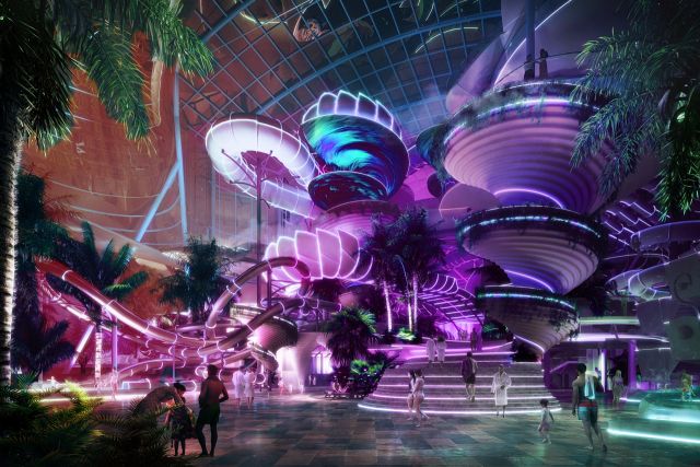 테르메(Therme) 인천 개발 계획 중 워터파크의 차세대 워터어트랙션. 인천경제청 제공