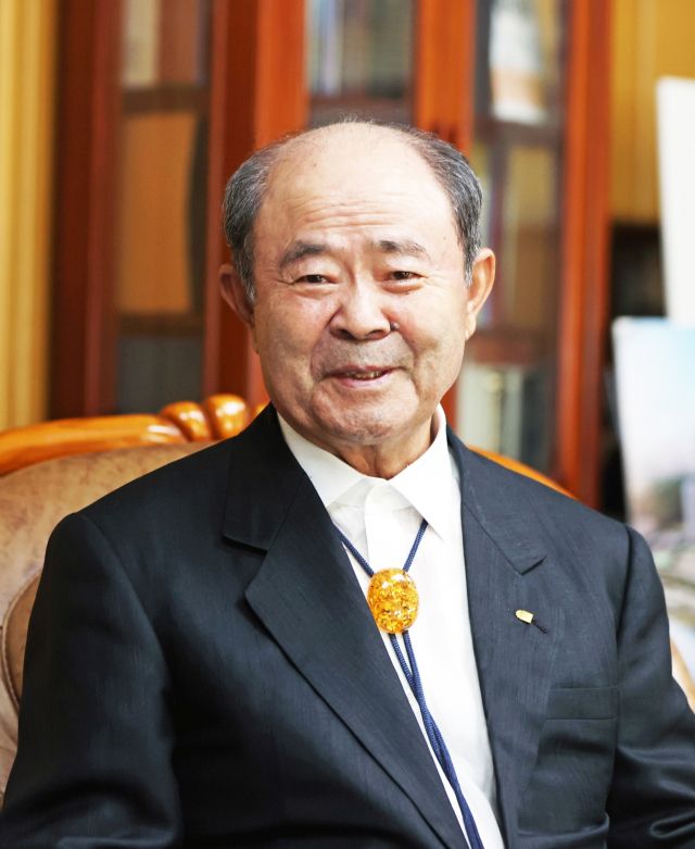 정창선 중흥그룹 회장. 중흥그룹