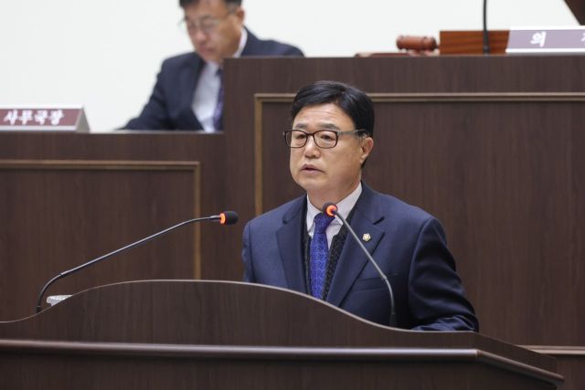 박상영 광주시의회 부의장. 광주시의회 제공