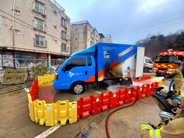 화재 현장. 경기북부소방재난본부 제공