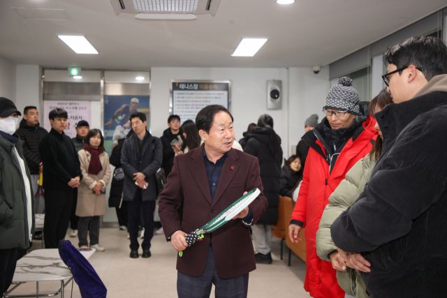 ‘2026 남양주 청년 테니스 클래스 1기 개강식’ 개최. 남양주시 제공