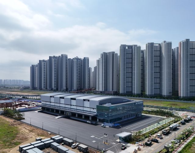 인천항 스마트 공동물류센터 전경. IPA 제공