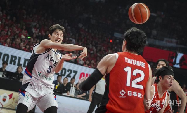 3·1절, 대한민국 농구대표팀 일본과의 농구월드컵 예선에서 78-72로 아쉬운 패배 [포토뉴스]