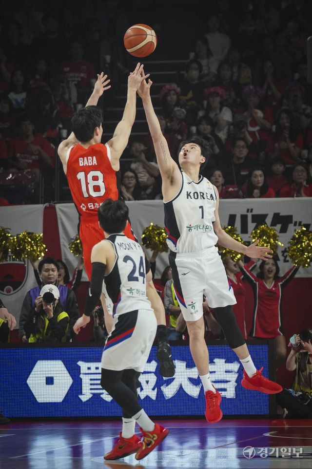 3·1절, 대한민국 농구대표팀 일본과의 농구월드컵 예선에서 78-72로 아쉬운 패배 [포토뉴스]