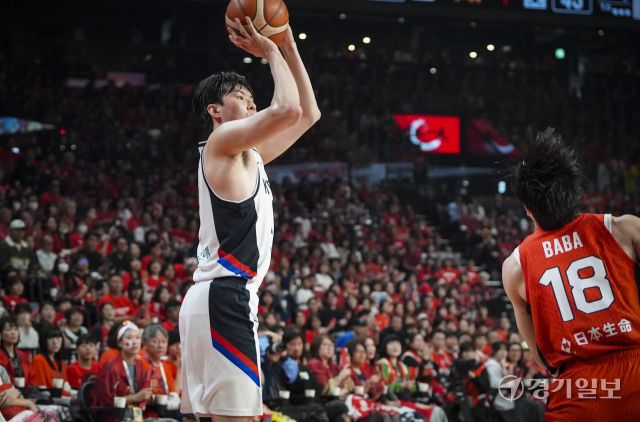 3·1절, 대한민국 농구대표팀 일본과의 농구월드컵 예선에서 78-72로 아쉬운 패배 [포토뉴스]