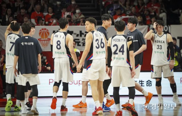 3·1절, 대한민국 농구대표팀 일본과의 농구월드컵 예선에서 78-72로 아쉬운 패배 [포토뉴스]