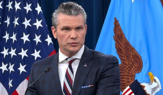 헤그세스 미 국방장관. AP=연합뉴스