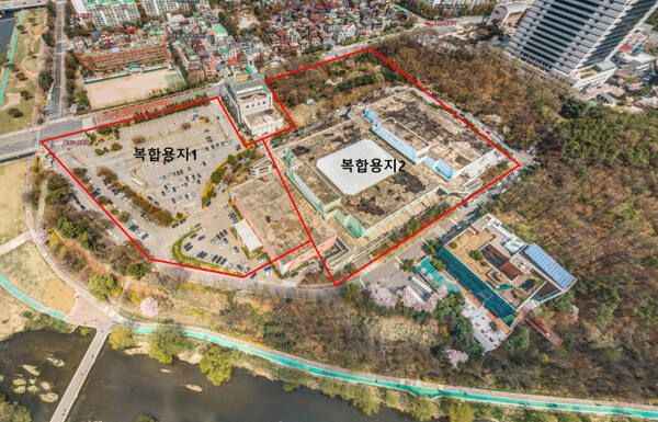 성남 옛 주택전시관 부지. 성남시 제공