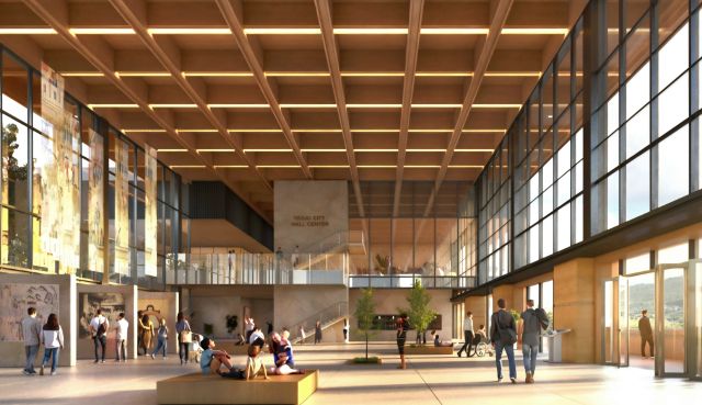 여주시 가업동 역세권 인근에 들어설 여주시청 신청사 내부 조감도. 여주시 제공