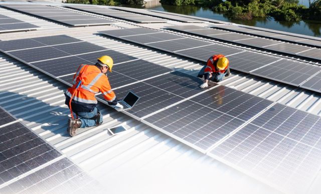 기사의 이해를 돕기 위한 이미지로 직접적 연관은 없습니다. 경기도 태양광발전소 설치 포스터. 경기도 제공