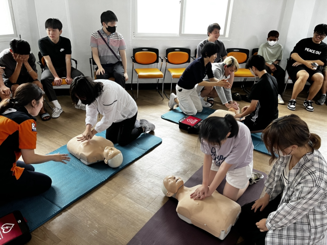 경기 119청소년단 활동 사진. 경기도소방재난본부 제공