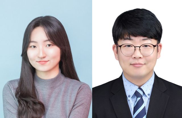 실시간 유체 시뮬레이션 프레임워크를 개발한 인하대학교 디자인테크놀로지학과 권유빈 학부생(왼쪽)과 김종현 교수. 인하대학교 제공