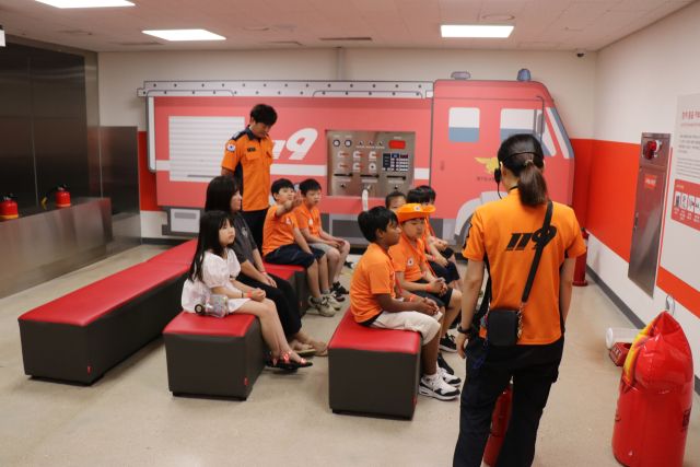 경기 119청소년단 활동 사진. 경기도소방재난본부 제공