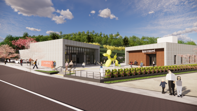 부천시 고강동 청춘다시청춘센터 조감도. 경기도 제공