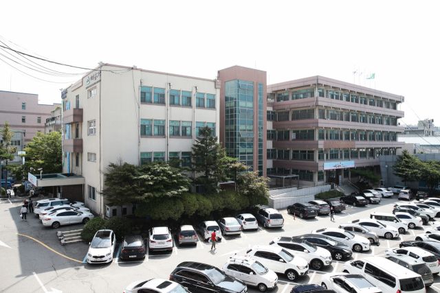 인천 미추홀구 숭의동의 미추홀구청 전경. 인천 미추홀구청 제공