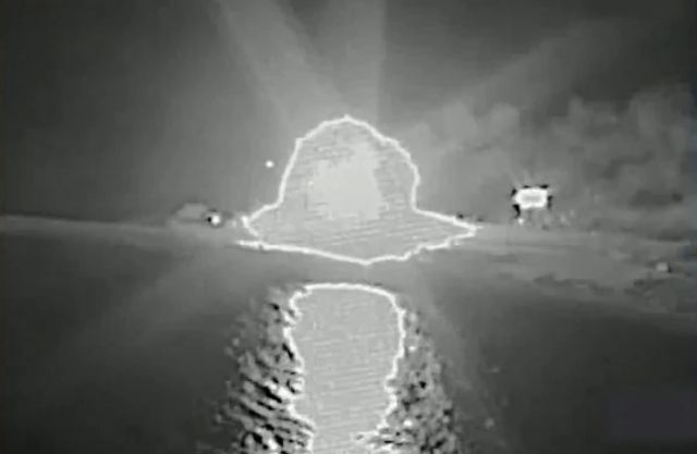 미 중부사령부가 공개한 이란 함정 격침 장면. 중부사령부 엑스 캡처