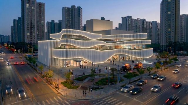 GTX-A노선 파주 운정중앙역 문화공연 콤플렉스 조감도. 파주시 제공