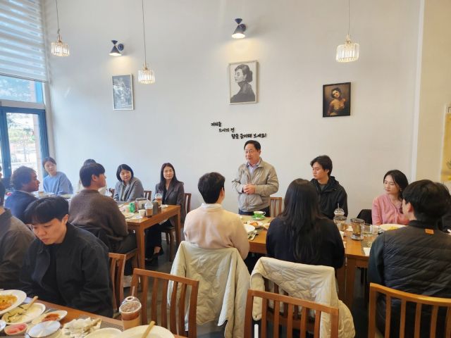 남양주시가 신규 공무원과 함께하는 소통 간담회를 개최했다. 남양주시 제공