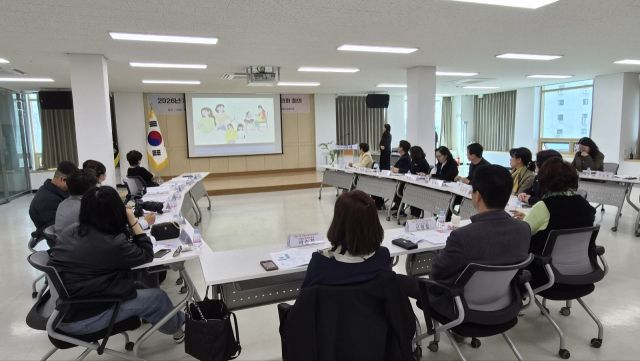 2026년 제1차 동 지역사회보장협의체 위원장 협의회 회의. 시흥시 제공