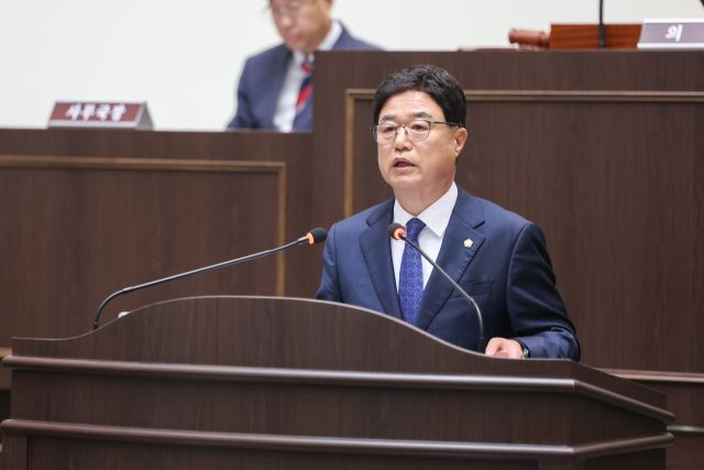 박상영 광주시의원. 광주시의회 제공
