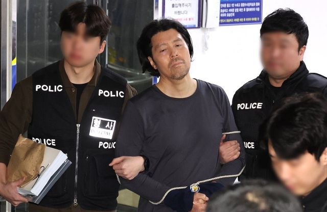 부산 항공사 기장 살해범 김동환 검찰 송치. 연합뉴스