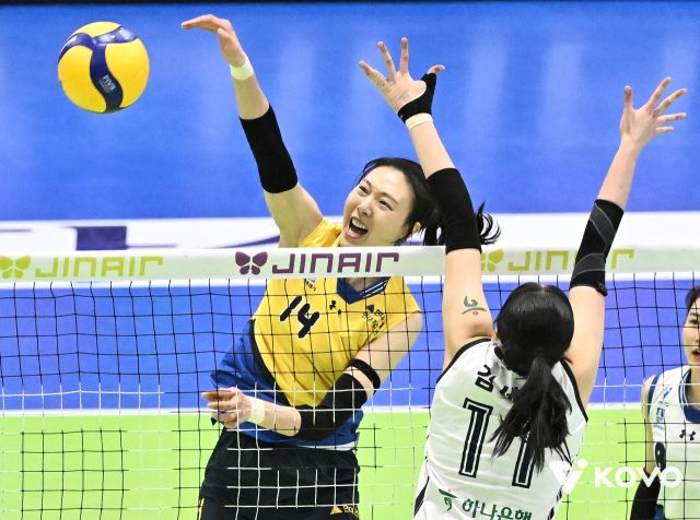 수원 현대건설의 양효진. KOVO 제공