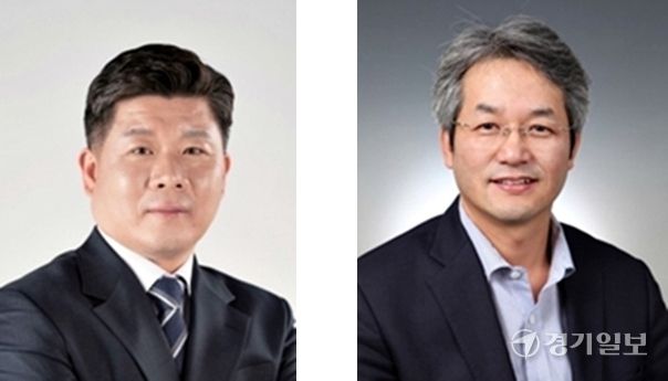 스트레이트뉴스 의뢰로 조원씨앤아이가 3월27~28일 실시한 여론조사 결과 더불어민주당 후보 적합도 1위를 기록한 최승원 전 국토부장관 정책보좌관(왼쪽)과 국민의힘 후보 적합도 1위를 기록한 이동환 현 고양특례시장. 각 후보 제공