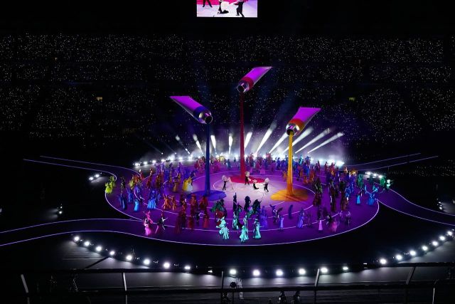 2026 밀라노·코르티나담페초 개회식이 열린 산시로 올림픽 스타디움. 연합뉴스