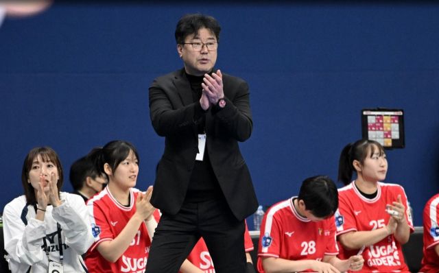 김경진 광명 SK슈가글라이더즈 감독. 한국핸드볼연맹 제공