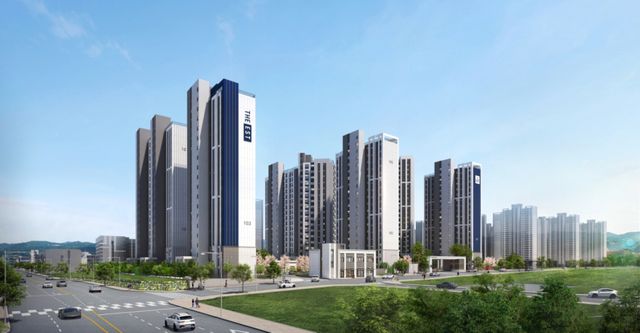 ‘용인 고림 동문 디 이스트’ 투시도. 동문건설 제공