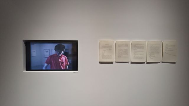 이건용 작가의 1975년 작품 ‘동일면적’. 이나경기자