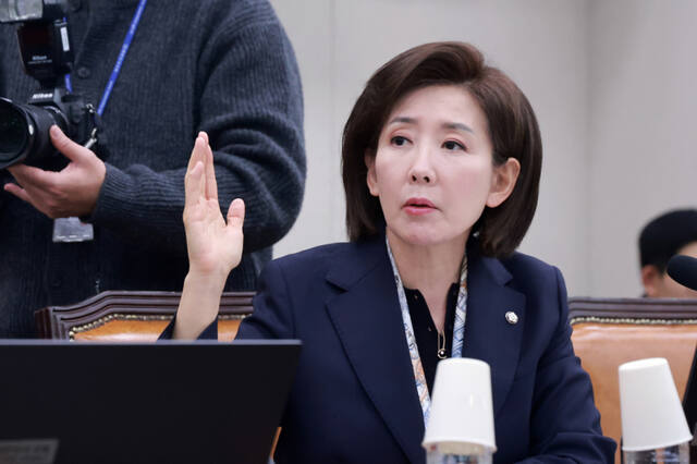 나경원 국민의힘 의원. 연합뉴스