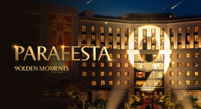 파라다이스시티의 9주년 파라페스타 키비주얼. 파라다이스시티 제공