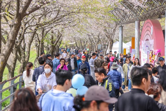 ‘제9회 갈산누리봄축제’ 현장. 양평군 제공