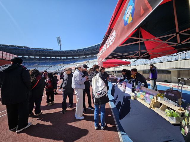 지난 3월 부천관광홍보관 운영 모습. 부천시 제공