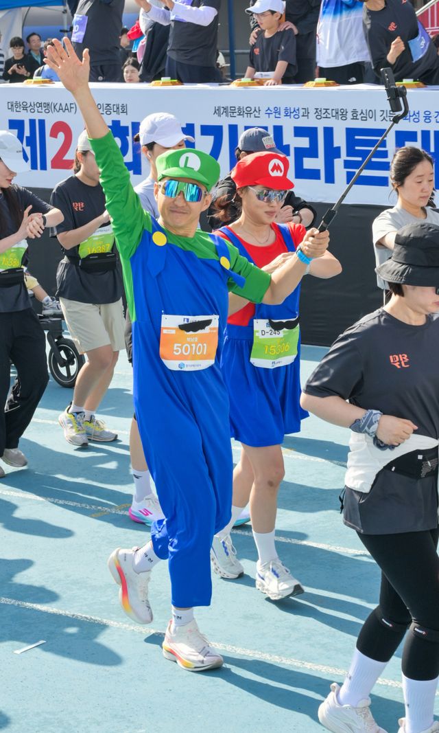 다양한 행사를 함께 선보인 제24회 경기마라톤 [포토뉴스]