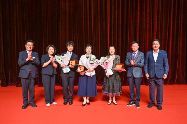 2025년 참교육인상 수상자 사진. 양평군 제공