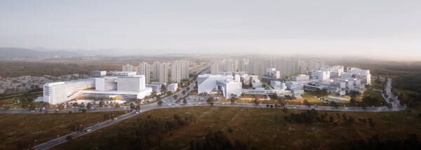 파주시 서패동 일원에 조성 중인 파주메디컬클러스터 조감도. 파주시 제공