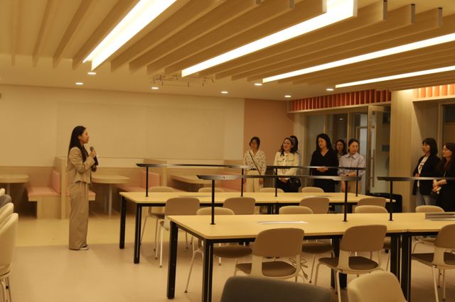 수원 영덕고가 지난 15일 ‘고교학점제 학교공간조성 사업’ 완료를 기념하는 행사를 개최했다. 영덕고 제공