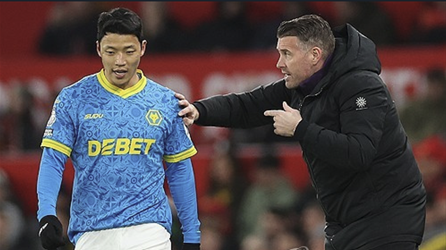 울버햄프턴의 공격수 황희찬. EPA=연합뉴스