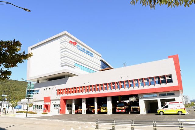 경기도북부소방재난본부 전경. 경기도북부소방재난본부 제공.