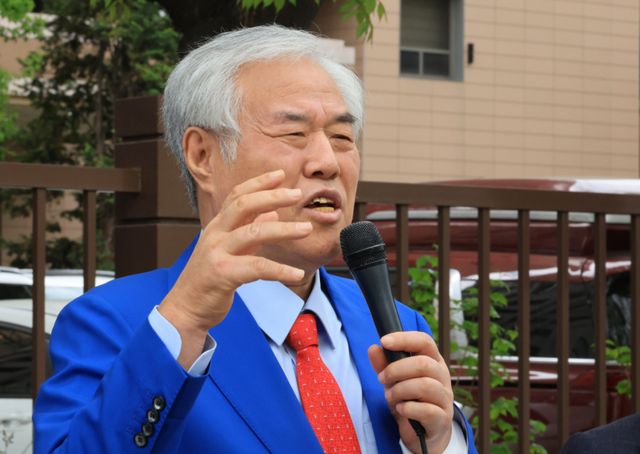 전광훈 사랑제일교회 목사. 연합뉴스