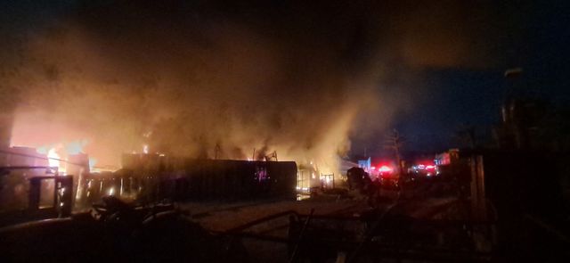 화재 현장. 경기도북부소방재난본부 제공