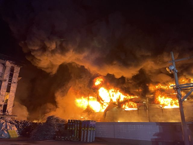 화재 현장. 경기북부소방재난본부 제공